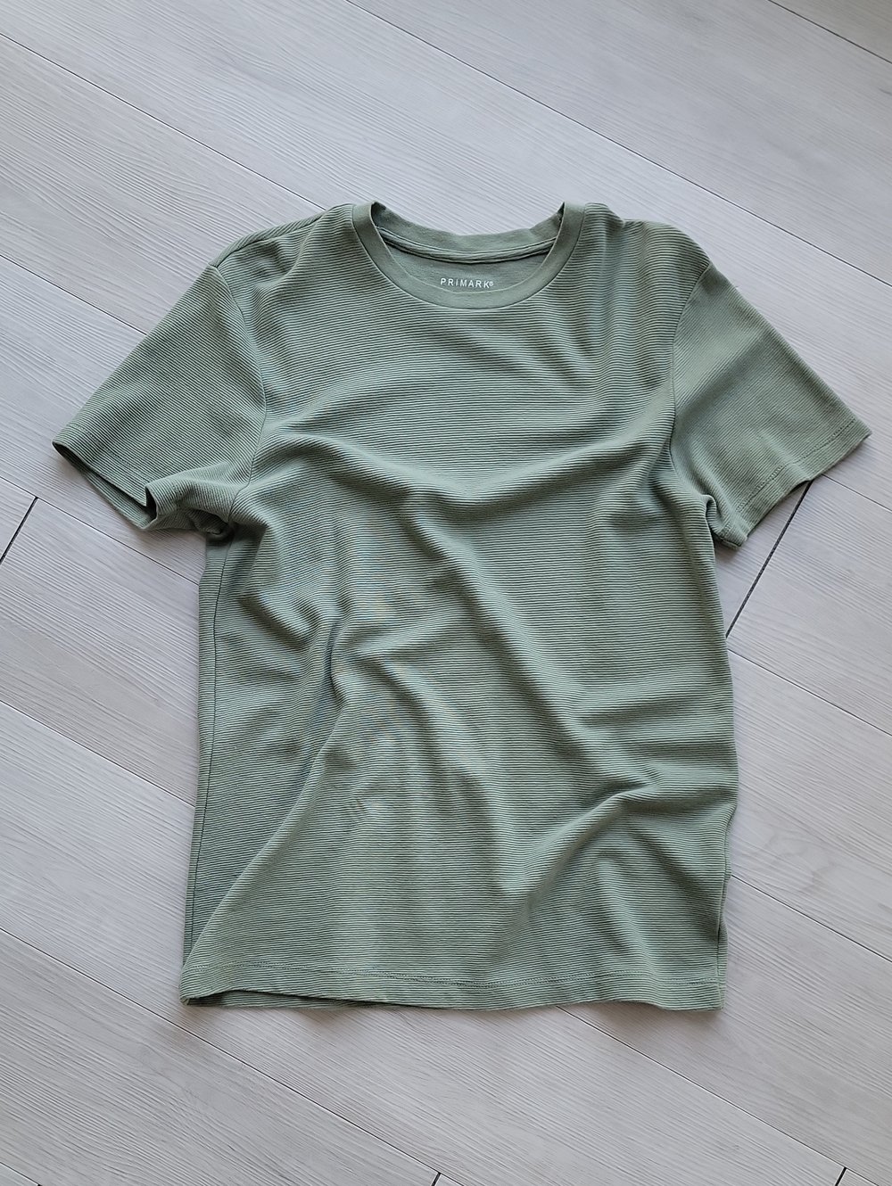 100% Cotton Ribbed T-Shirt